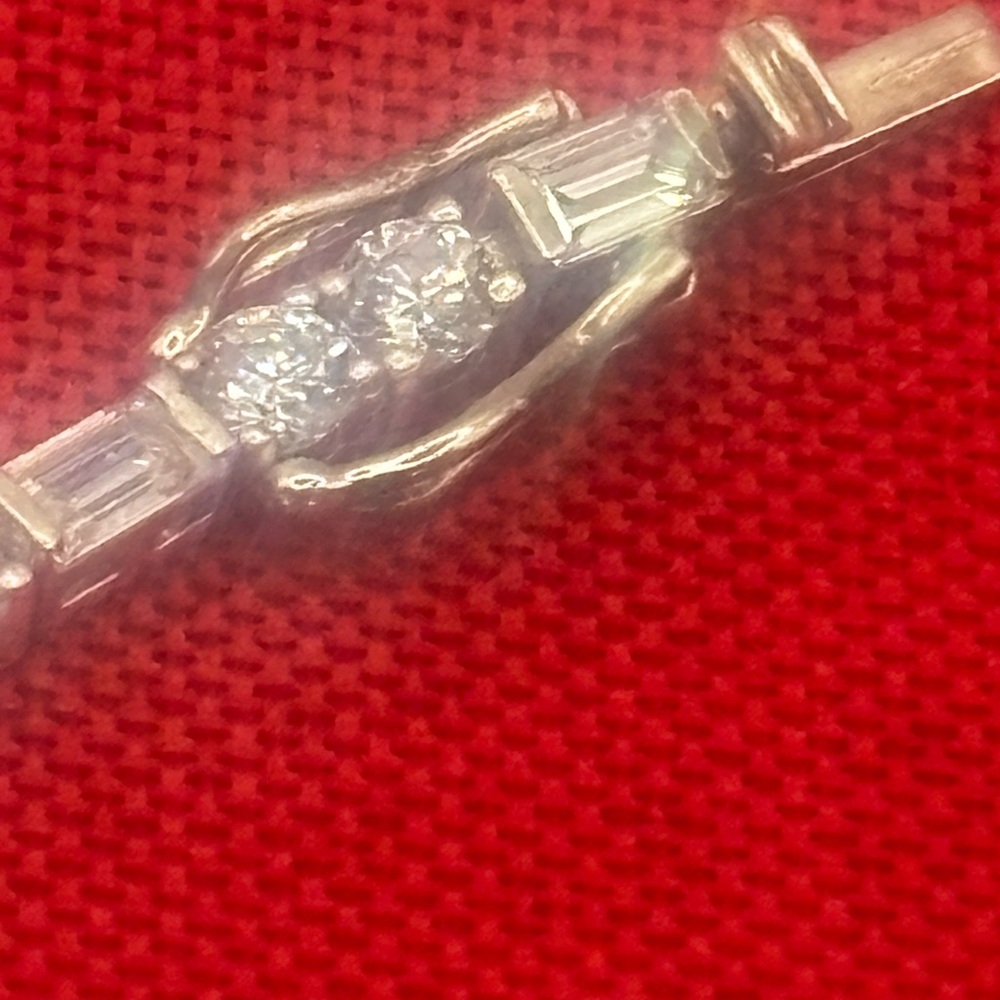 Diamonique Epiphany Tennis Bracelet CZ - Picture 8 of 11